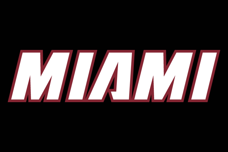 Miami Heat 2012-2013 Pres Wordmark Logo iron on paper